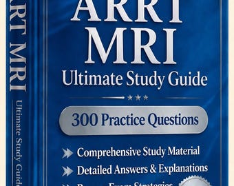 ARRT MRI（磁気共鳴画像診断）試験 2026-2027 | 練習問題300問 | 新しい学習ガイド | チートシート | オフラインテストエンジン
