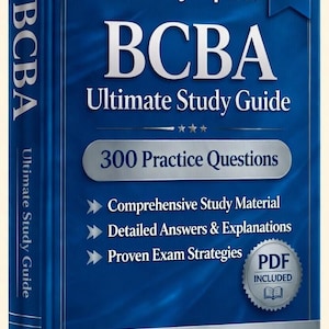 BCBA Exam 2026-2027 | 300 Practice Questions with Answers | New Study Guide | PDF Download + Offline Test Engine
