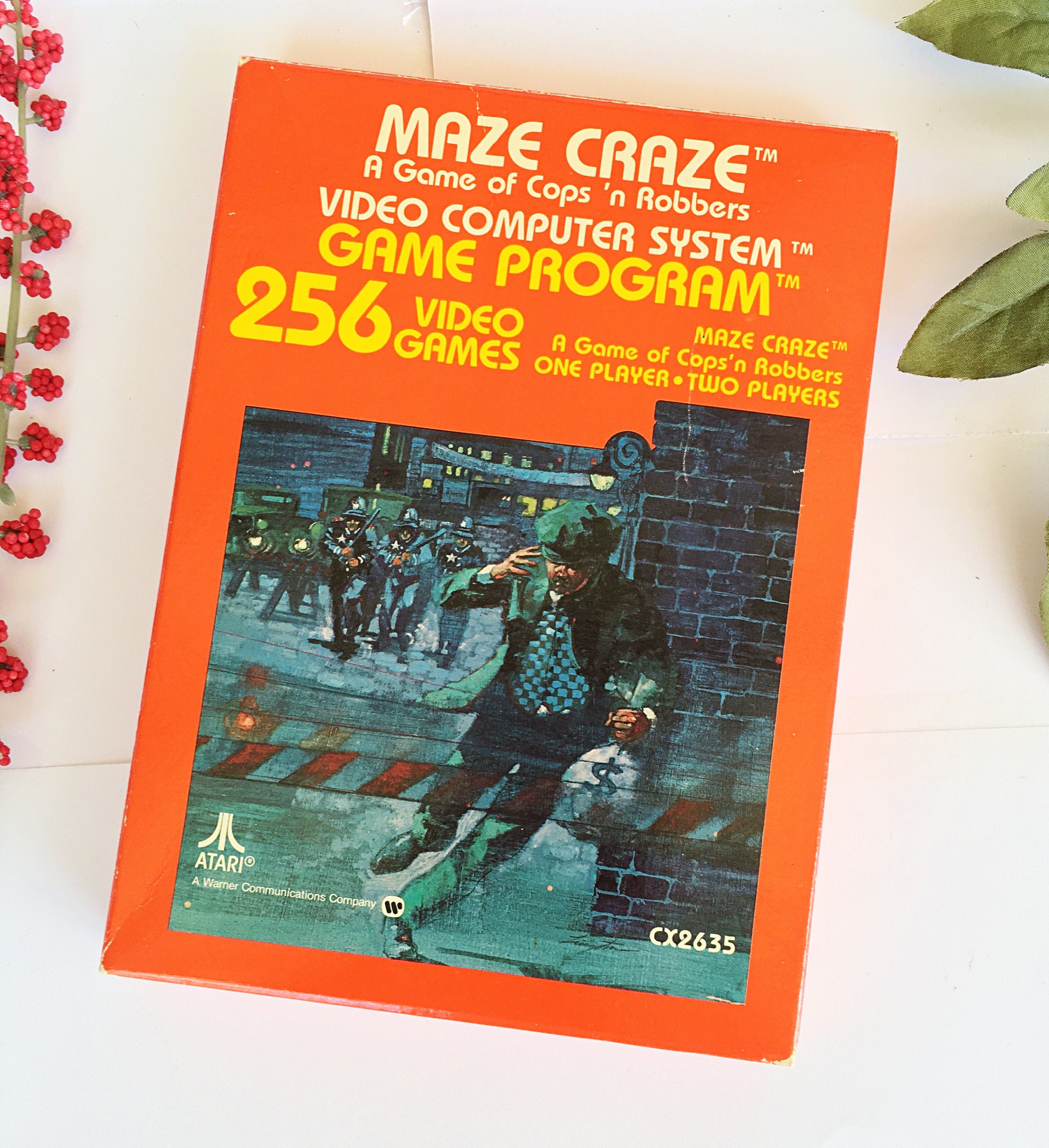 Atari 1980 Maze Craze A Game Of Cops N Robbers Video Game Etsy Atari 1980 Maze Craze A Game Of Cops N Robbers Video Game Etsy