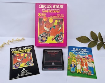 CIRCUS Atari Game Program in box 1980