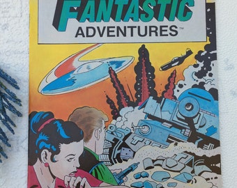 Fantastic Adventures Comic, ACE Comics 1987, Sci-Fi Thriller