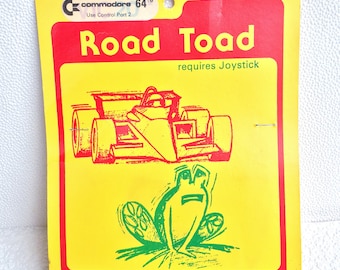 Road Toad 1982 Commodore 64 Game NiP