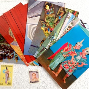 Thailand 1972 Mint Stamps and Postcards