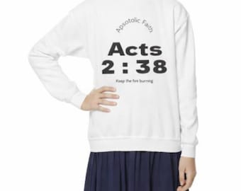 Acts 2:38 Scripture Sweatshirt | Youth Crewneck