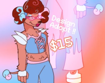 Diseño Adopt / Anthro / Descarga digital