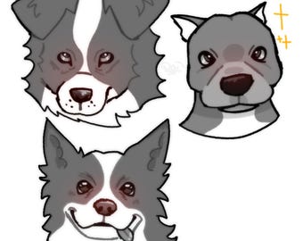 Encargos de retratos de mascotas / Arte digital