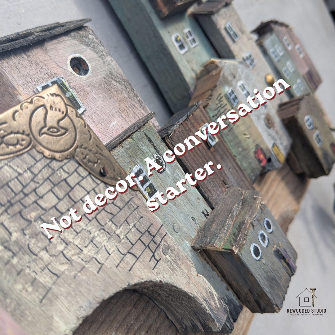Reclaimed Key Rack Handmade Reclaimed Wood Key Holder – Rustic Coastal Village Entryway ...