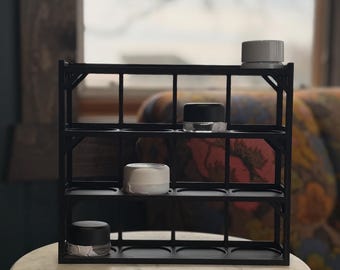 Dab Jar Shelf Display / concentrate storage