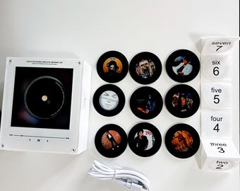 Michael Jackson Vinyl Player Fridge Record Magnet, MJ theme，Music Lovers Gift,  Christmas gift