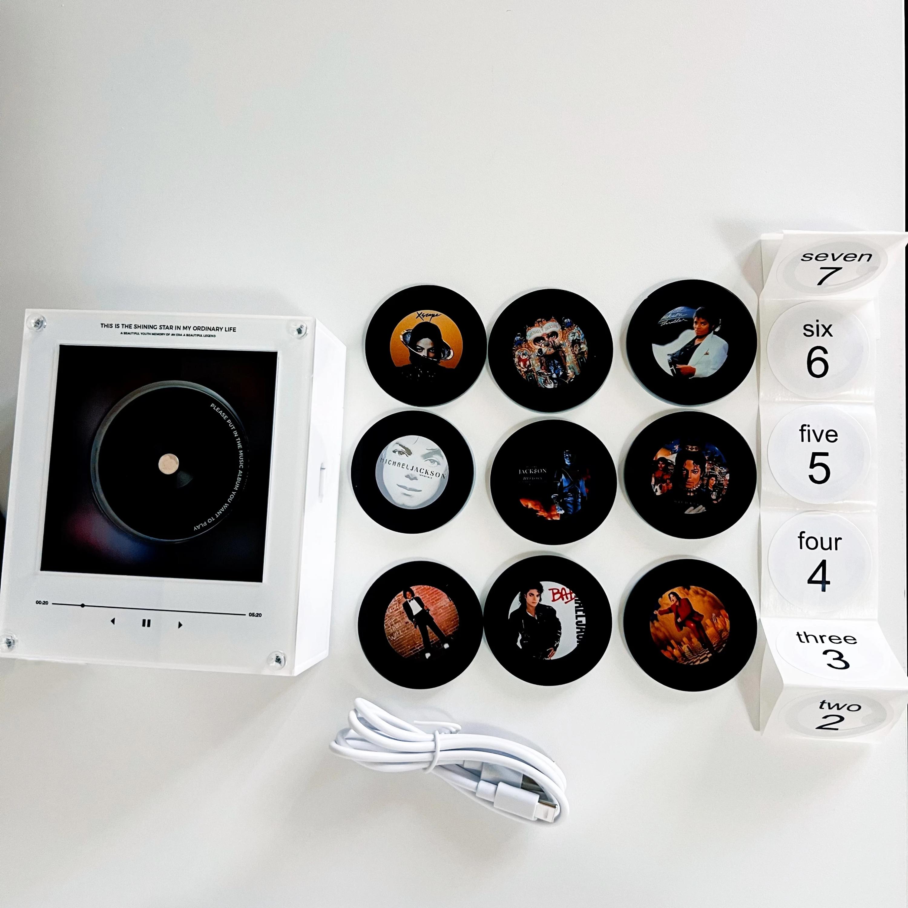 Michael Jackson Fridge Magnet Music Player - Etsy