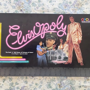 Elvis Monopoly Game - Etsy