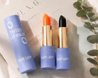 Color-changing lip balm | Natural pH moisturizing lip balm | Vegan lip care | Long-lasting moisturizing lip gloss | A gift for her