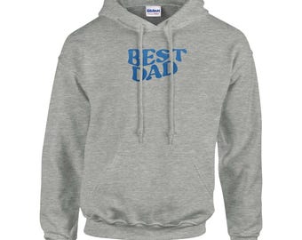 Dad Hoodie, Heavy Blend Cotton Polyester, Grilling Hiking Gym Wear