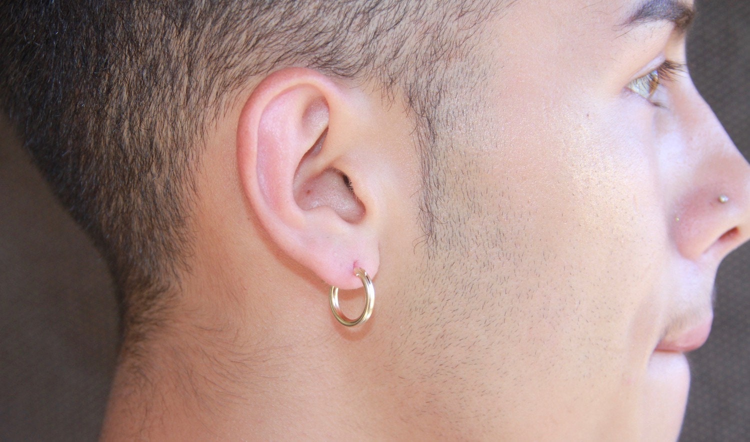 Buy Mens Gold Hoop Earrings Mens Hoops Mens Earrings Gold Hoops for Men  Everyday Earrings, Mini Hoop Earrings Small Hoops Men Guys Earrings 12mm  Online in India - Etsy