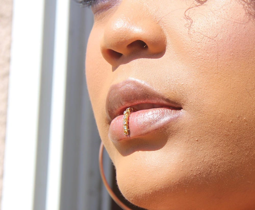 Sexy lip best sale ring