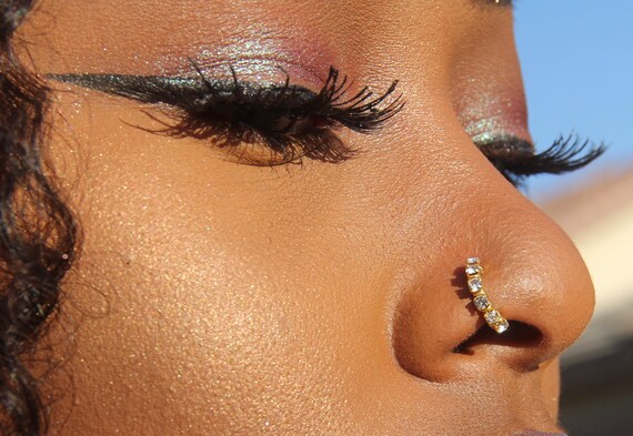 Swarovski nose deals stud
