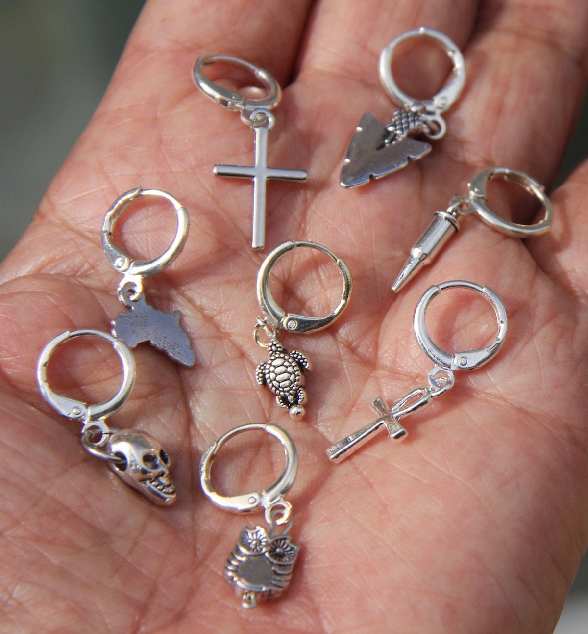 Cool dangle earrings for guys deals