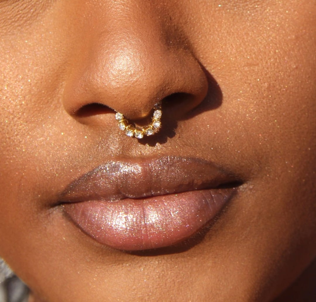 Fake Septum Piercingfake Septum Ringfake Septum Fake Piercingfake Nose Ringseptum Jewelry