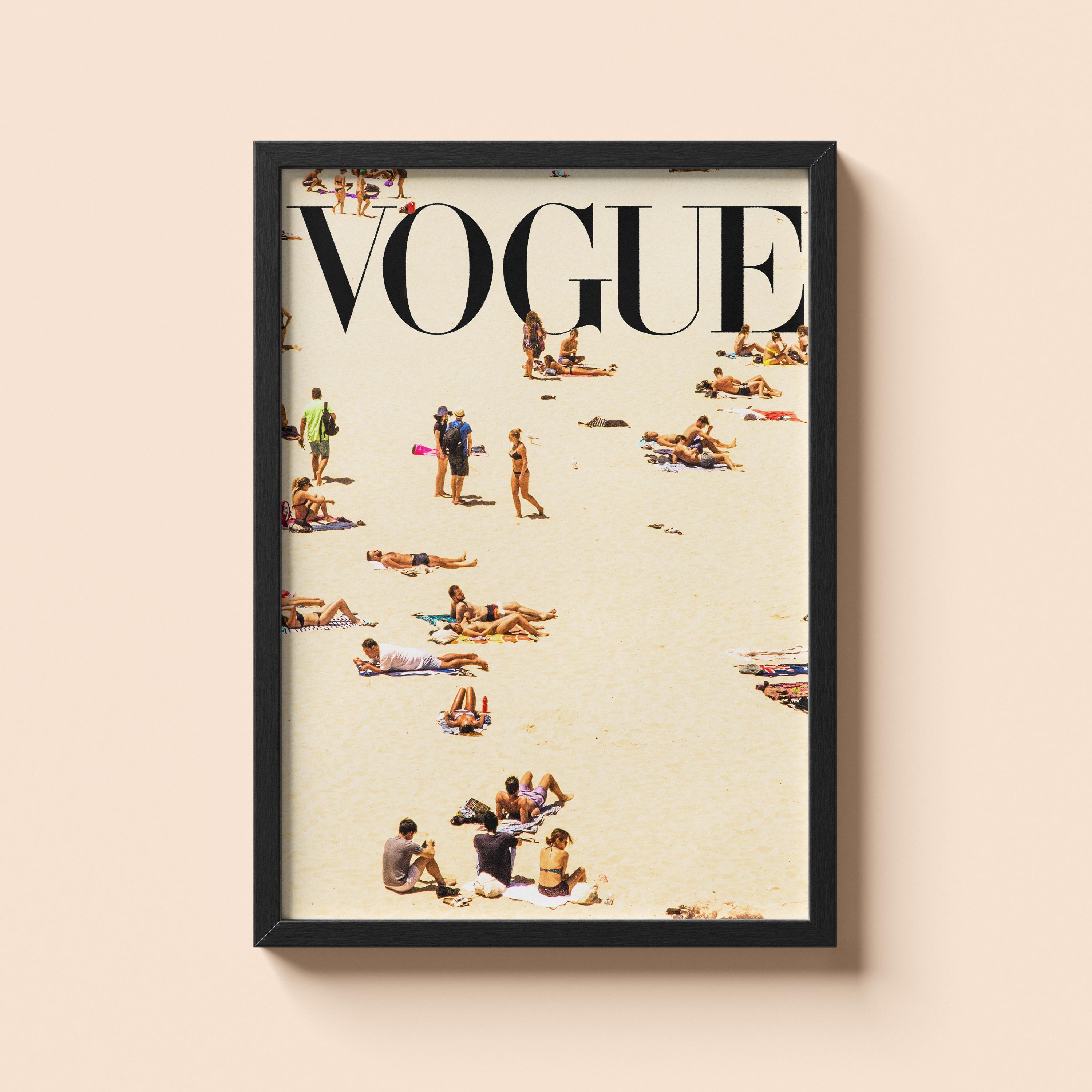 Vintage vogue poster - Etsy 日本