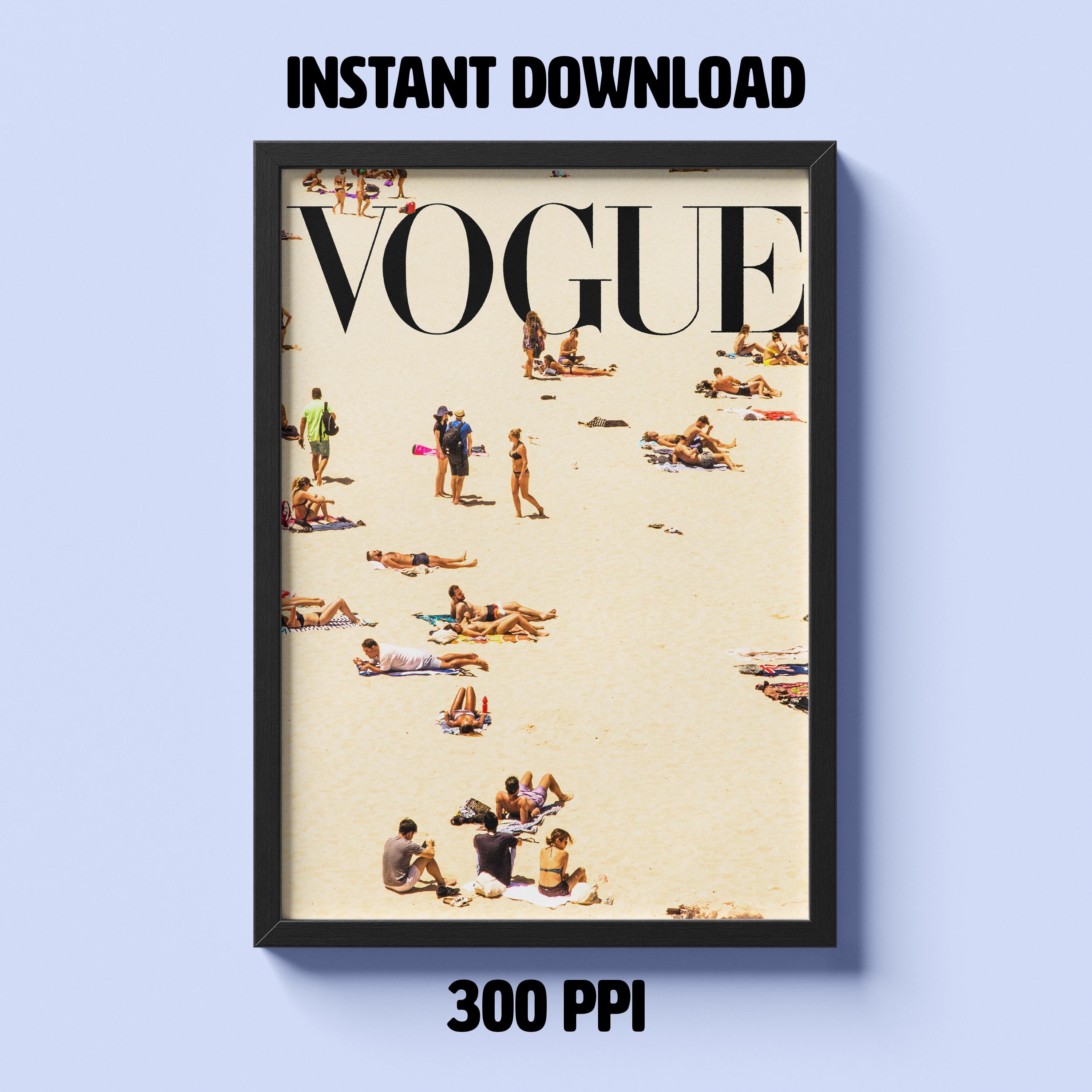 Vintage Vogue Poster - Etsy