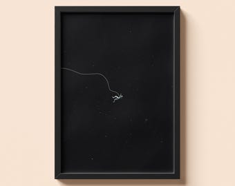 Graça no Espaço - Pôster do Filme Projeto Ave Maria | Impressão de Arte Espacial