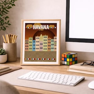 Havana — Original Latin Culture Art Print | Las Ciudades del Ritmo