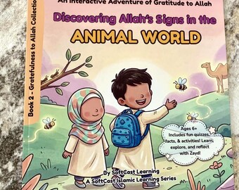 Bundle - Islamic Children’s Books: Human Body & Animal World Stories Ages 6+