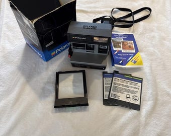 Polaroid Sun600 LMS Mint – Rare "We the People" Edition w/ Original Box,untested