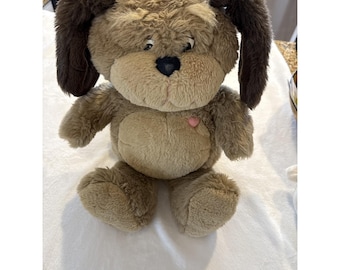 Peluche cane cucciolo Mattel Feelin Special Pets Huggy Buddy 1986 Vintage Works