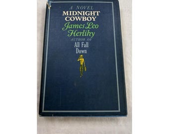 James Leo Herlihy MIDNIGHT COWBOY Book Club Edition 1965