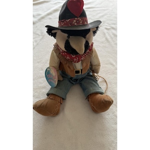 Vaquero animado clásico de PBC canta y se mueve al ritmo de Achy Breaky Heart Works