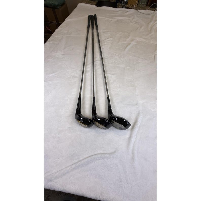 Vintage MacGregor Tourney Wood Golf Club Set 2 3 5 Driver Persimmon Lot image 3