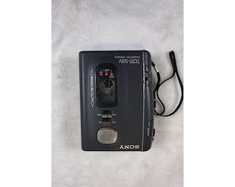 Sony TCM-59V Kassettenrecorder Walkman Diktiergerät Getestet Powers On