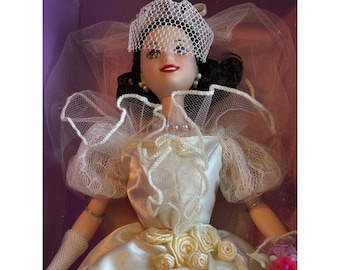 1997 Disney Barbie Snow White Wedding Doll Mattel #18958 Vintage NRFB
