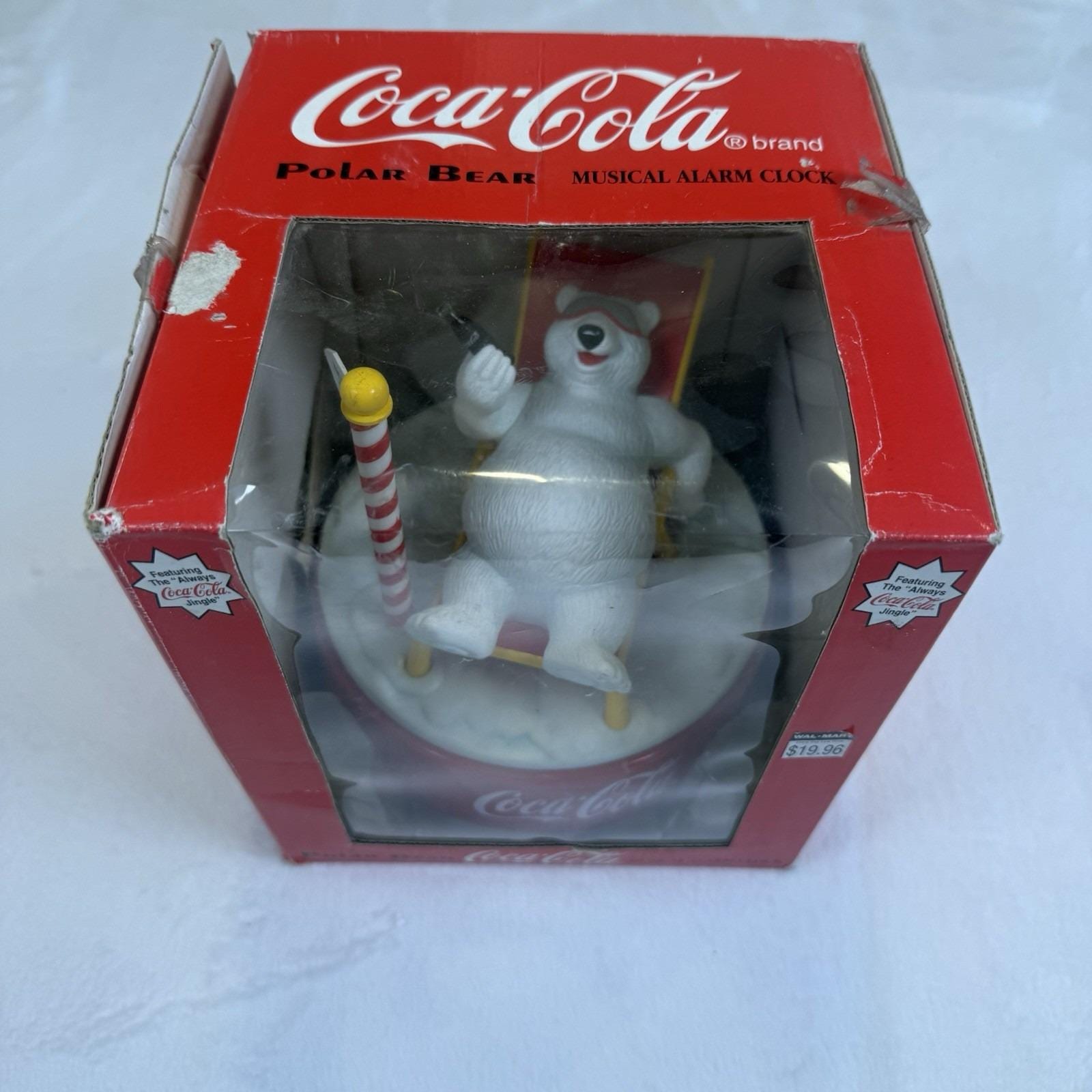 Coca Cola Polar Bear Clock - Etsy