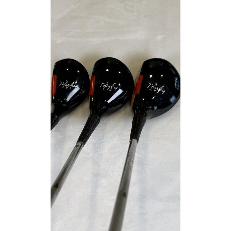 Vintage MacGregor Tourney Wood Golf Club Set 2 3 5 Driver Persimmon Lot image 1