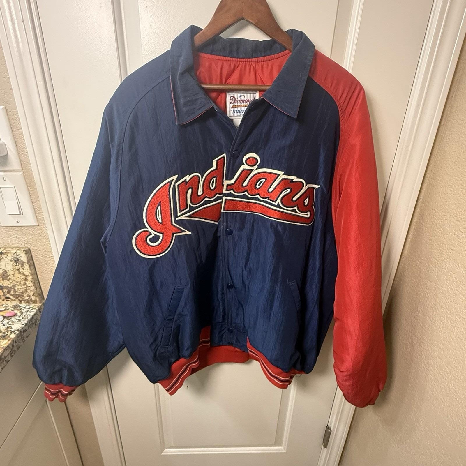 Cleveland Indians Starter Jacket - Etsy