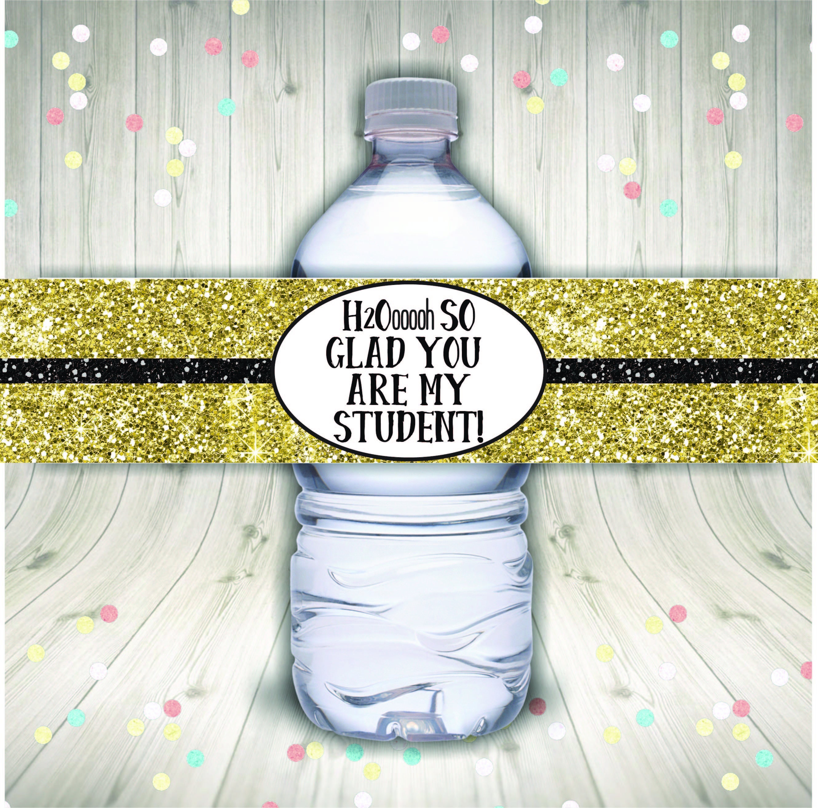 Back to School Gift for Classroom Water Bottle Label | Etsy
