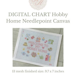 13 Mesh | Hobby Home Digital Needlepoint Chart