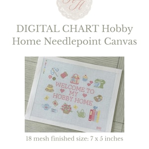 18 Mesh | Hobby Home Digital Needlepoint Chart