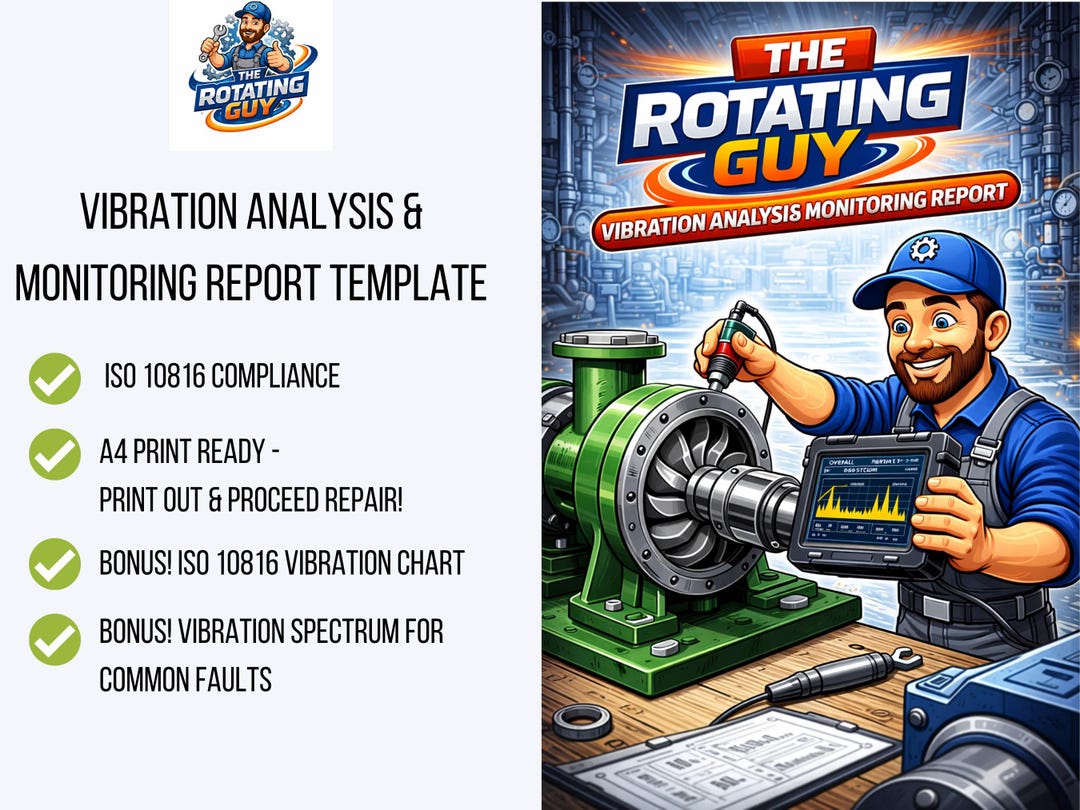 ISO 10816 Vibration Analysis Report Template | Rotating Equipment ...