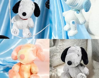 Snoopy Fun Button Plush Keychain Blind Box