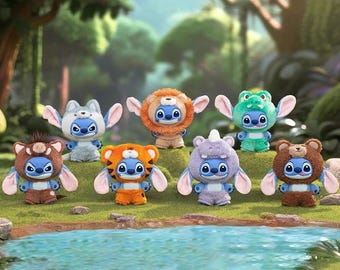 Disney Stich Wilde Tiere Weiche Vinyl Plüsch Blind Box