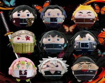 Demon Slayer Runde Plüsch Vol.6 Blind Box