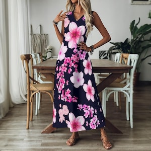 applique long dress FLORAL APPLIQUE A-LINE GOWN CDA1142