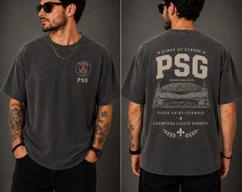 Camiseta del PSG Reyes de Europa 2026, Camiseta de los campeones de la Champions League del Paris Saint Germain