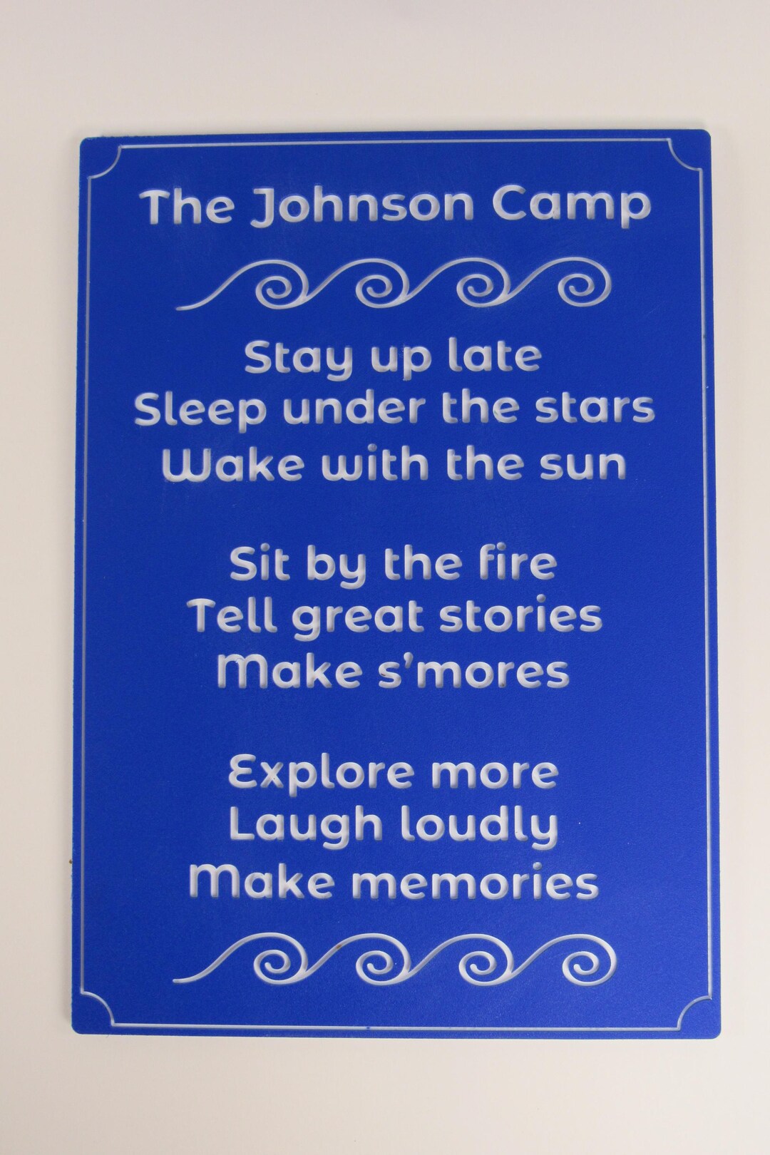Camp Rules Sign - Etsy Australia