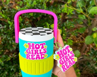 can cooler, can holder, viral can holder, nail saver, tab opener, bookish gift, book lover, reader, hot girls read