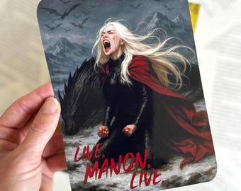 Inserto para Kindle, Manon, Los Trece, Inserto para Funda Kindle, Trono de Cristal, Marcapáginas Romantasy, Romance Oscuro, Desafía las Estrellas, Abraxos