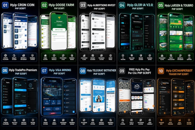 282+ PHP Scripts Bundle Lifetime Access, Website Script Library, PHP Business Platform Scripts, Private Digital Download image 2
